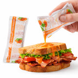 French Dressing Packets - 30 Individual Single Serve Sachets | Portion Control Salad Dressing | Perfect for Lunches, Meal Prep, Takeout & Food Service