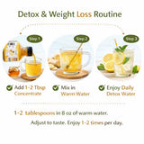 Ginger Lemon & Honey Concentrate Juice by Annoor |8.5 Fl Oz | NFC | No pulp. Easy to mix | Use in Detox Water, Refreshers, Ginger Lemon Tea