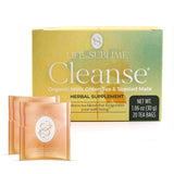 Life by Sublime - Cleanse USDA Organic Mint Green Tea & Yerba Mate, 20 Tea Bags, Naturally Caffeinated Detox Tea, Supports Digestive and Immune