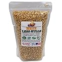Intl. Popcorn White Hulless (Less Hulls) Premium Popcorn Kernels • Pesticide-Free, Chemical-Free, Glyphosate-Free • USA Grown • All Natural, Vegan