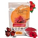 Hibiscus Powder for Hair & Face (Gudhal) - 100% Pure Hibiscus Sabdariffa Powder, Supports Fuller-Looking Hair & Fresh-Looking Skin | Non-GMO