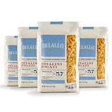 DeLallo Ditalini Pasta, Made in Italy, Made with Only 100% Durum Wheat Semolina Non-Enriched Flour, Bronze Cut, Non-GMO, All Natural, Vegan, Kosher, 1