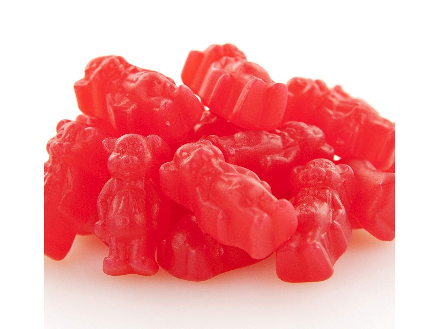 YANKEETRADERS, Ju Ju Cinnamon Bears Candy, 3 lb Bulk Size