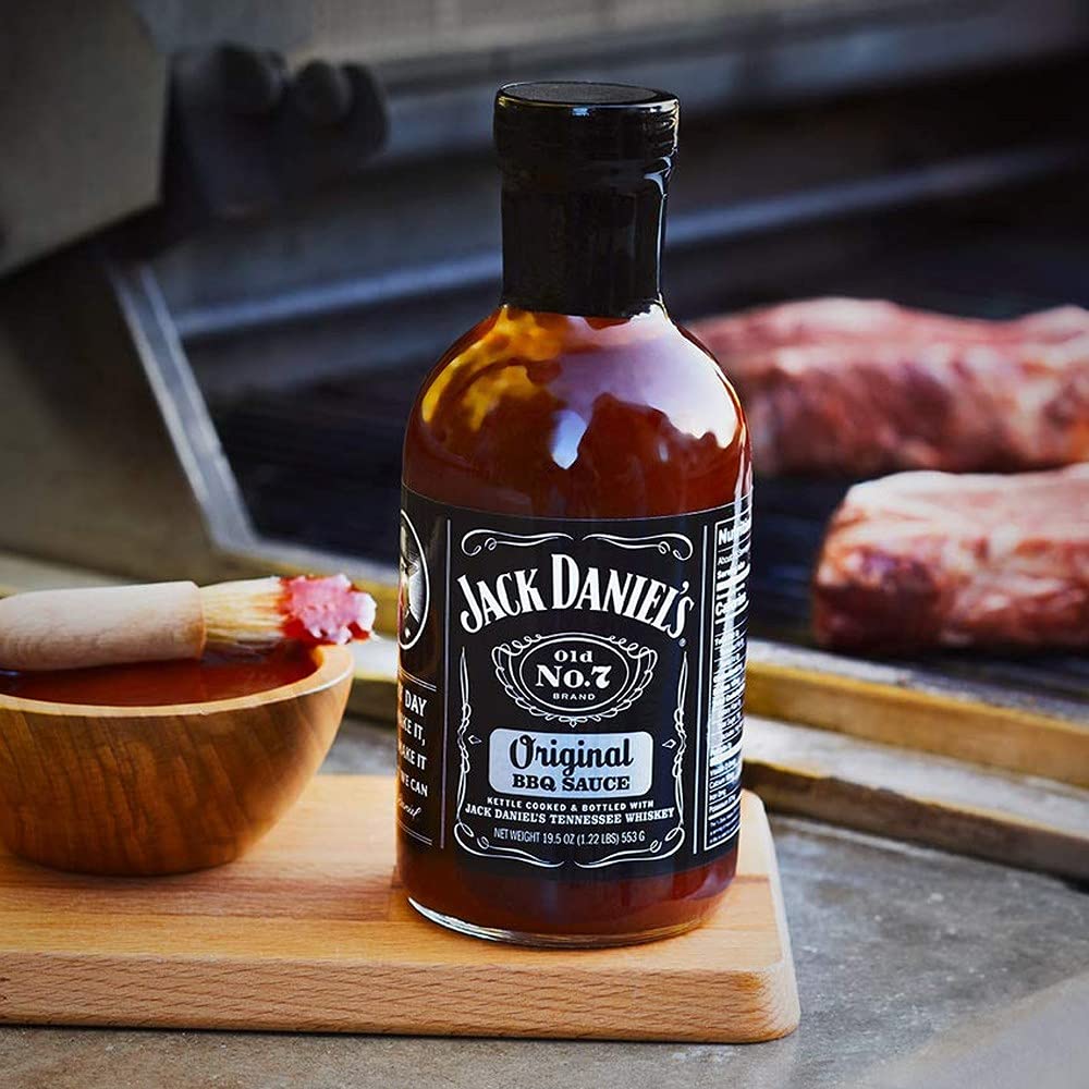 Jack Daniel's BBQ Sauce, Old No. 7 Recipe, 19 Ounce (Pack of 2)