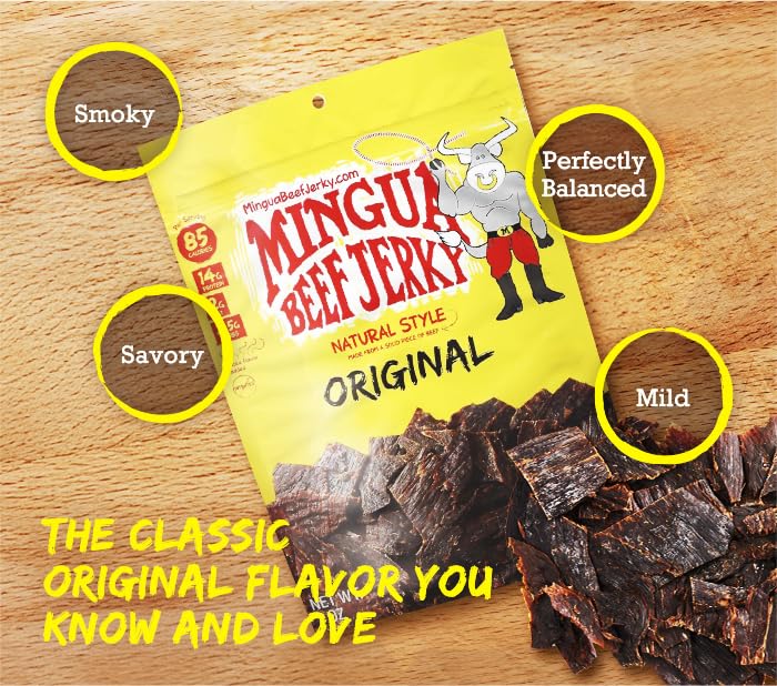 Mingua Beef Jerky (The Original) 7 oz Original (Mild)