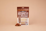 AOP Maple Activated Native Texas Pecans, naturally crunchy, soaked and dehydrated, very low sugar premium snack. Non-GMO, Gluten-Free, Vegan, Paleo
