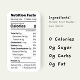 Sen Yuh Miracle Fruit Tablets, Miracle Berry Change Taste Buds Sour into Sweet, All Natural Sugar Alternative, 10 Count