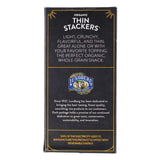 Lundberg Organic Thin Stackers, Five Grain, 6oz, Gluten-Free, Vegan, Kosher, USDA Certified Organic, Non-GMO Verified, Whole Grain Brown Rice