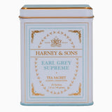 HARNEY & SONS, TEA, EARL GREY SUPREME TIN, Pack of 4, Size 20 CT - No Artificial Ingredients
