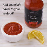Fulton Fish Market Shrimp & Seafood Cocktail Sauce, Bold Horseradish, 11 oz