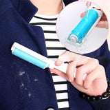 3pcs Reusable lint Roller, Reusable Foldable Portable Clothes Washing Carpet Sheets dust Suction Brush Picker Set Cleaner,Pet Hair Remover Brush (3
