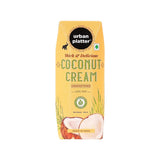 Urban Platter Unsweetened Coconut Cream (Pack of 3) | Thick & Creamy Texture | Dairy Substitute | Ideal For Sauces, Puddings, Ice Cream & Whipped Cream | 8.45 Fl Oz/250ml