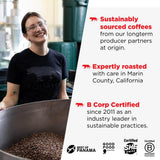 Equator Coffees, Jaguar Espresso, Organic Whole Bean Coffee, Dark Roast, Fresh Roasted, Hazelnut, Chocolate & Apricot Flavor Notes, Sustainable