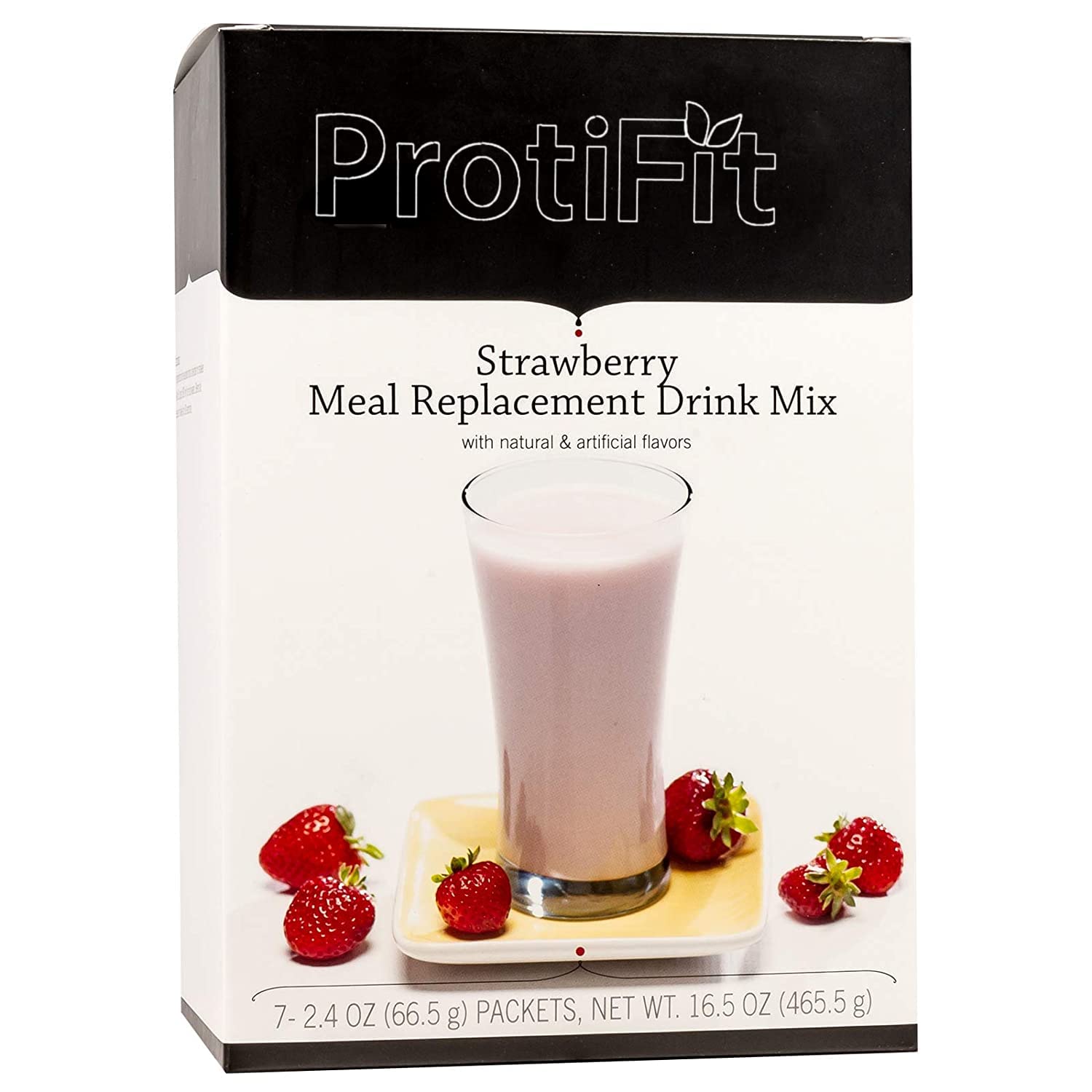 PROTIFIT - Very High Protein Meal Replacement Drink Mix, 35g Protein, Low Calorie, Low Fat, Essential Vitamins and Minerals, Ideal Protein Compatible