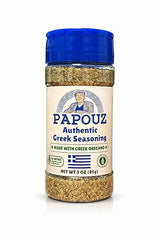 Papouz Greek Seasoning All-Purpose Mediterranean Seasoning & Rub - Spice Mix for Chicken, Potatoes, Beef, Lamb, Pork, Fish, Gyros, Souvlaki, Pizza