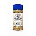 Papouz Greek Seasoning All-Purpose Mediterranean Seasoning & Rub - Spice Mix for Chicken, Potatoes, Beef, Lamb, Pork, Fish, Gyros, Souvlaki, Pizza