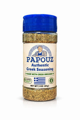 Papouz Greek Seasoning All-Purpose Mediterranean Seasoning & Rub - Spice Mix for Chicken, Potatoes, Beef, Lamb, Pork, Fish, Gyros, Souvlaki, Pizza