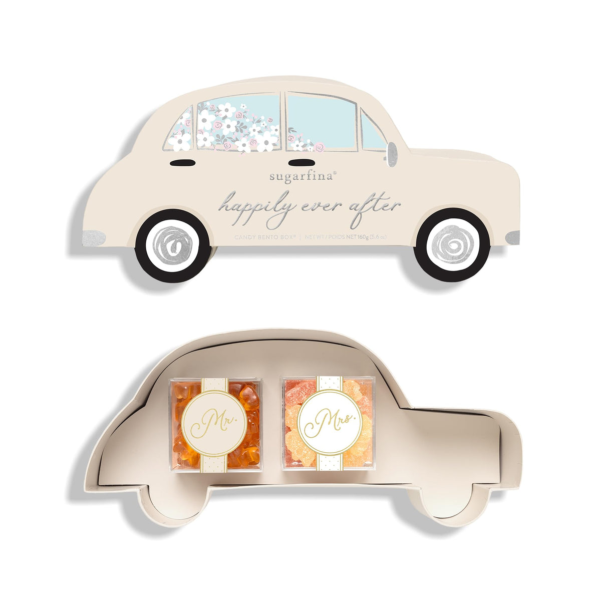 Sugarfina Happily Ever After 2 Piece Candy Bento Box (Mr. & Mrs.)