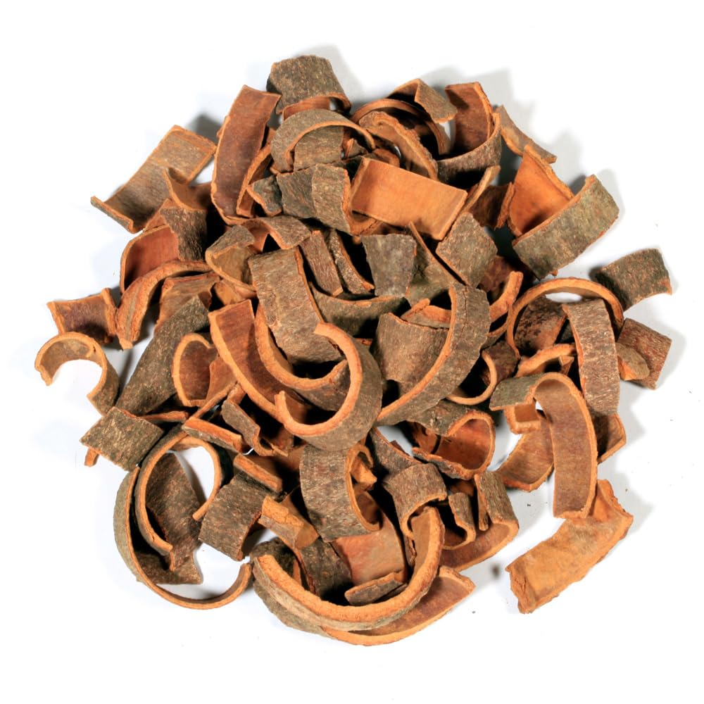 EidolonGreen [China Medicinal Herb] Organic Cinnamon Sticks 1" Cut (Rougui/??) - 100% Natural Cinnamomum Cassia for Baking, Tea, and Dried Bulk Herbs
