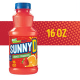 Sunny Delight Orange Fused Strawberry Beverage, 16 Ounce Bottle, Pack of 12F