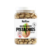 Nutrawbar Pistachios in Shell, Roasted and Sea Salt, 1 Pound