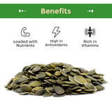 Sincerely Nuts - Raw Unsalted Shelled Pepitas Pumpkin Seeds | Healthy Antioxidant All Natural Snack Food or Toppings | Vegan, Kosher, Gluten Free Food
