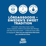 BITES BY SWEDEN Party Mix 16oz - Swedish Candy mix of Sweet, Sour and Foamy Gummy Candies Premium, Authentic and imported
