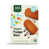 365 by Whole Foods Market, Organic Fudge Bars, 2.5 fl oz, 4 ct, (Frozen)