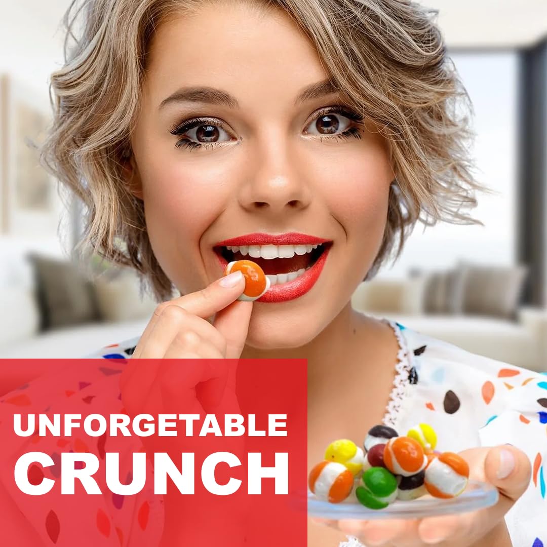 6 oz Freeze Dried Candy, Original Fruity Crunch Flavor (Pack of 1)