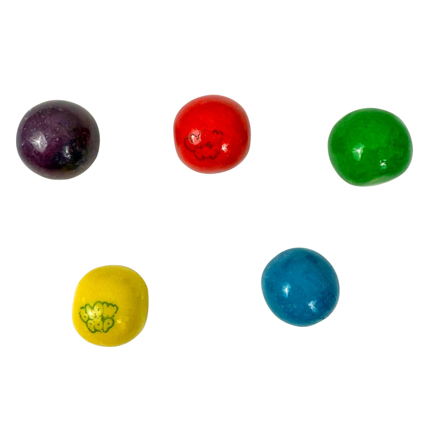 Blow Pop Gumballs, 1 Inch Gumballs, Approx. 65 Pieces, 1.5lb Bulk Bag, Assorted Fruit Flavored Bubble Gum, Gumball Machine Refills