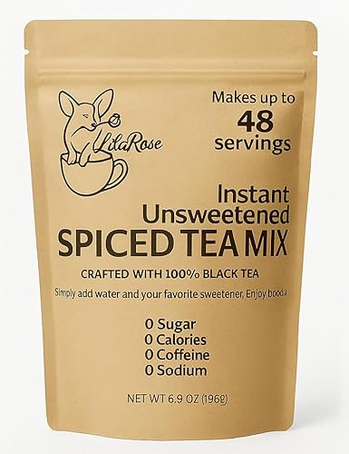 LilaRose Unsweetened Instant Spiced Tea Mix