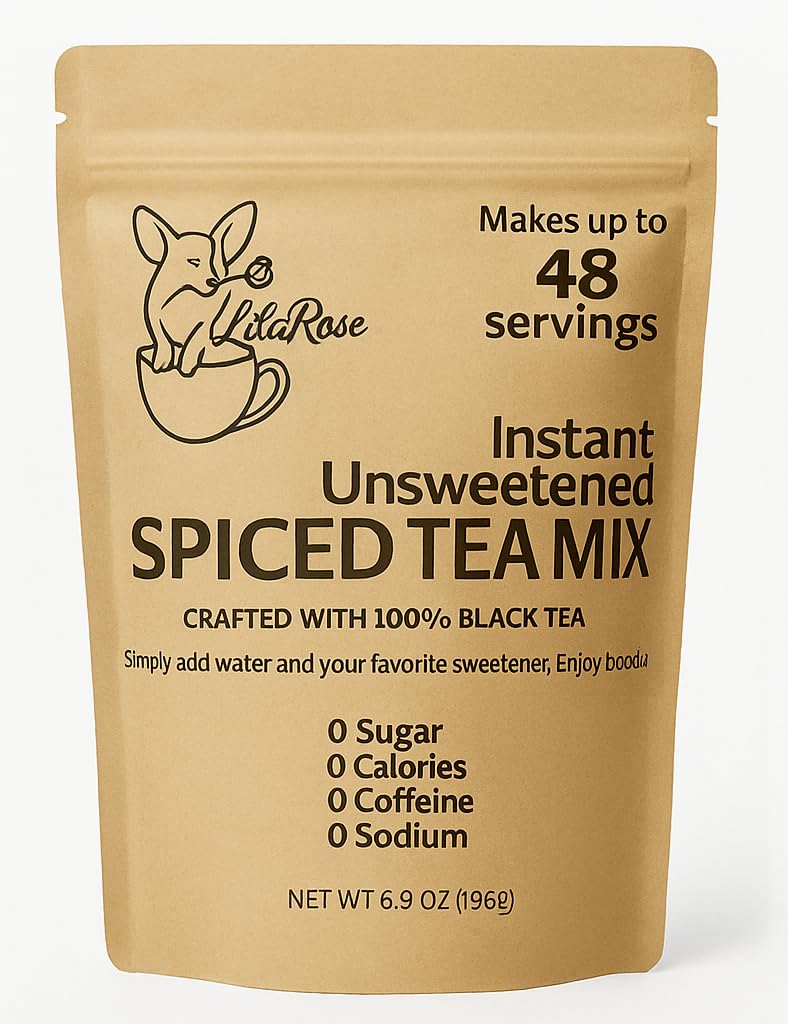 LilaRose Unsweetened Instant Spiced Tea Mix