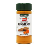 Badia Organic Turmeric Powder, 2 oz - Rich in Curcumin, Perfect for Cooking, Smoothies & Wellness