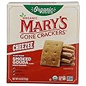 Marys Gone Crackers Organic Smoked Gouda Cheezee Crackers, 4 OZ