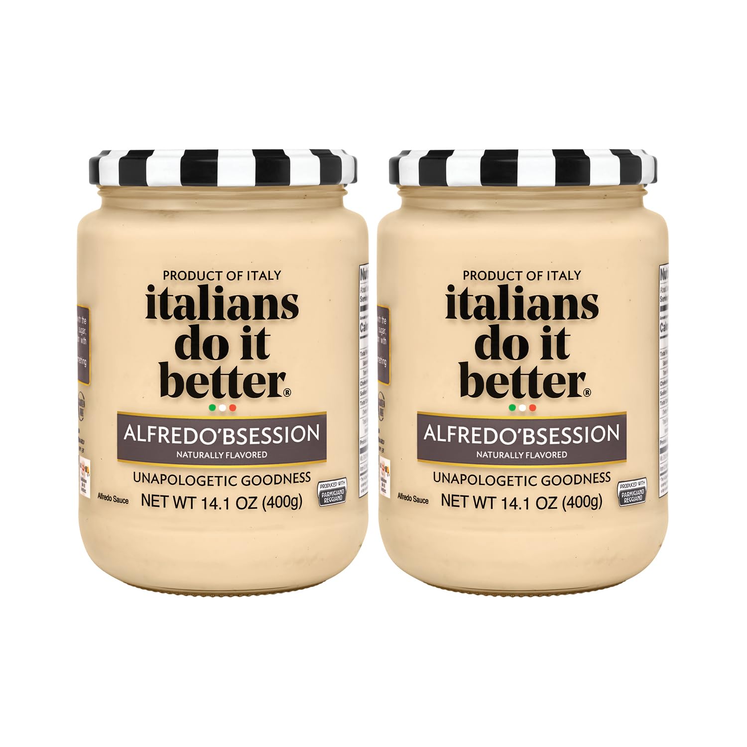 Italians Do It Better Alfredo Sauce (Alfredo'bession 2 Pack)