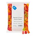 World's Best 5 Natural Flavor Gummi Bears, 5lbs of Candy 50270