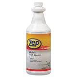 Zep Professional 1041423 Alkaline Drain Opener Quart Bottle