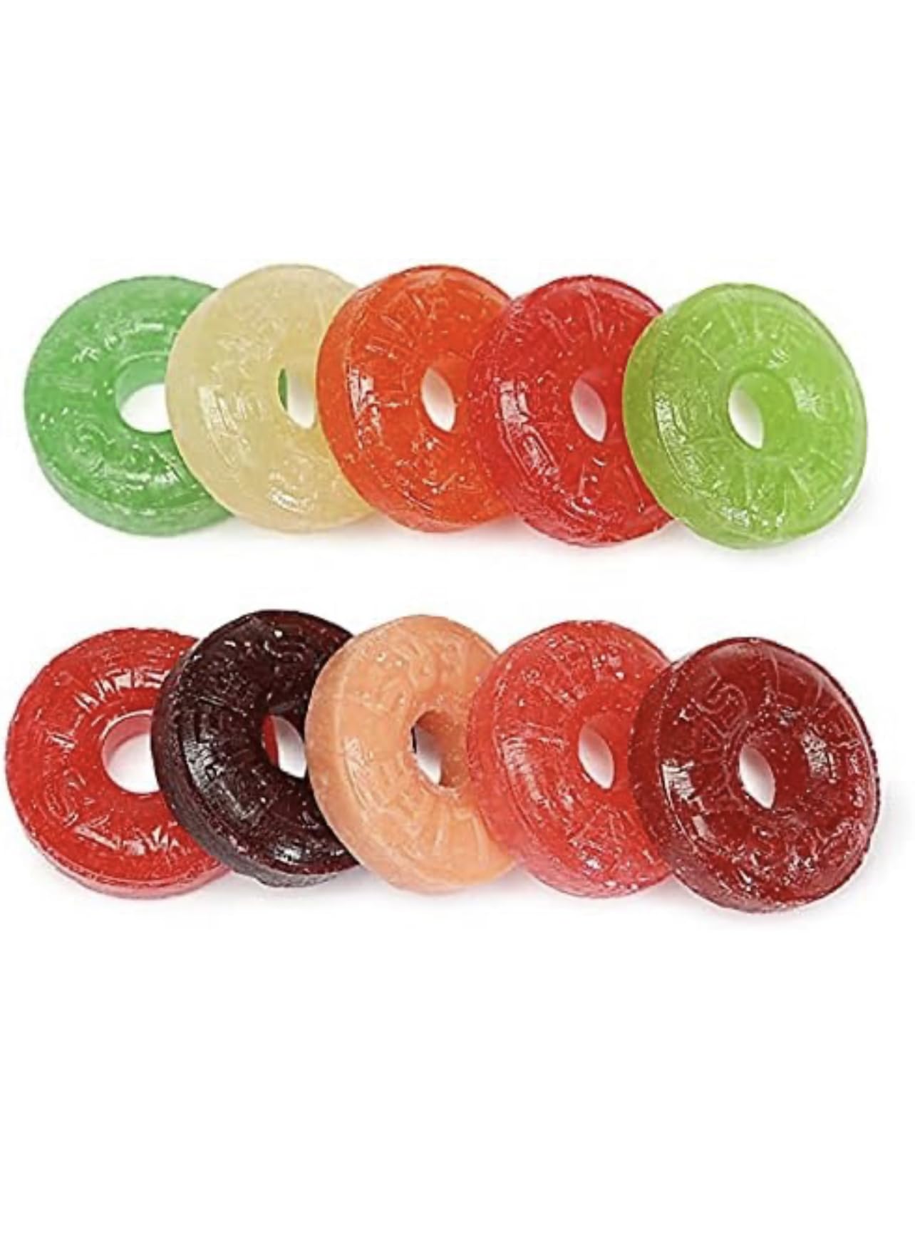 LifeSavers Hard Candy, Assorted, Individully Wrapped, Bulk, 1.8 Lbs, 10 FLAVOR MEGA ASSORTMENT! Watermelon, Pineapple, Cherry, Apple, Mango, Fruit