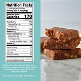 Step One Foods Lemon Almond Bar, Heart Healthy Snack Plant Sterols, Omega 3's High Fiber Snack Gluten & Dairy Free, Vegan, Zero Sodium, Granola Bars
