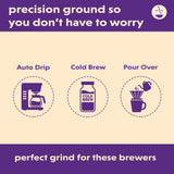 Coffee Bean Direct Costa Rican Tarrazu, Ground Coffee, Arabica Coffee, Light Roast, 5 Pound Bag (Pack of 1)