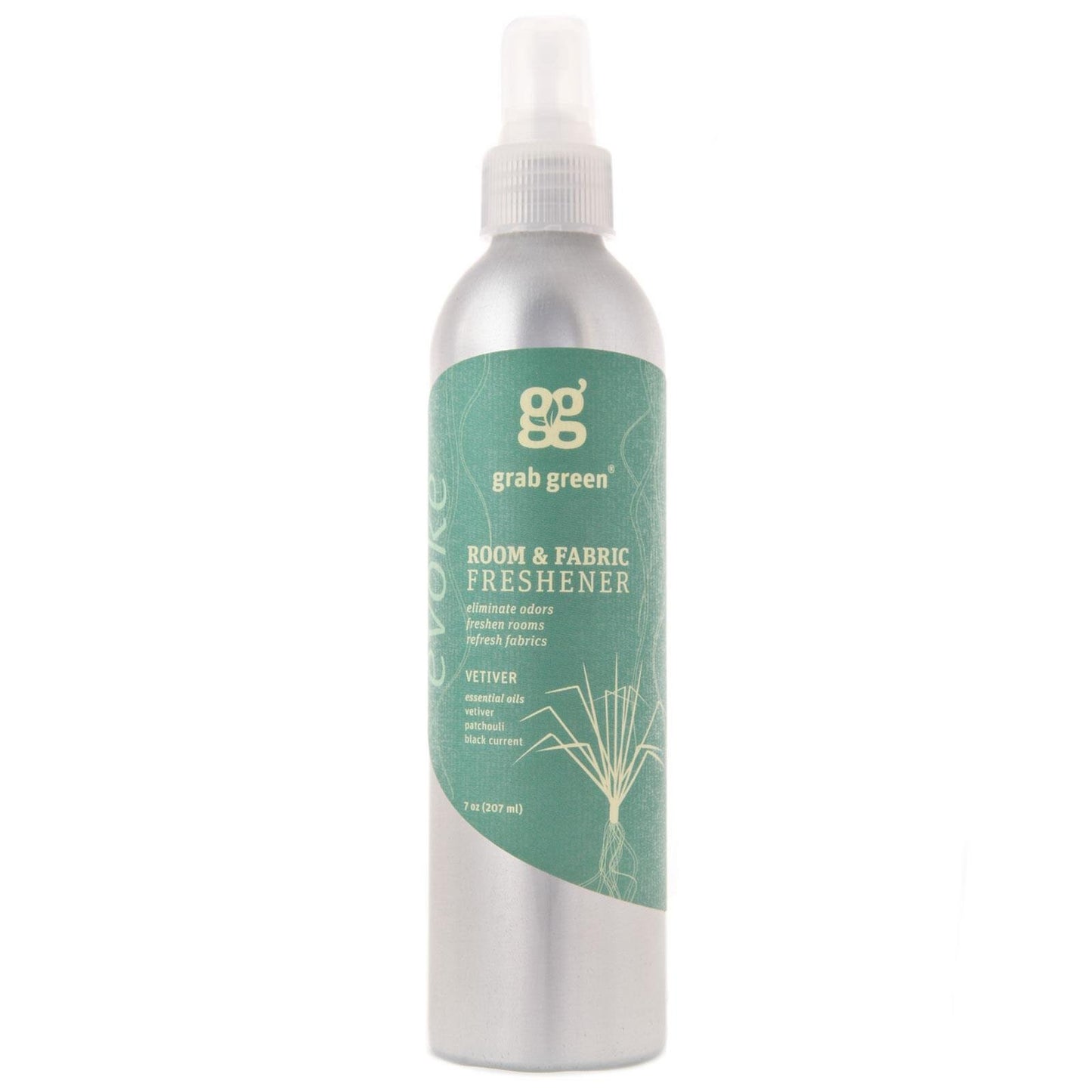 GRABGREEN Vetiver Room & Fabric Freshener, 7 OZ