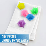 Washer Balls,Reusable Tangle-Free Eco-Friendly Laundry Scrubbing Balls,Solid Colorful Laundry Washing Balls Enhance Your Machine Cleaning Power (15