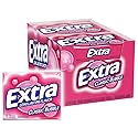 Extra Sugar Free Gum, Classic Bubble, 15 Stick Slim Packs (Pack of 20)
