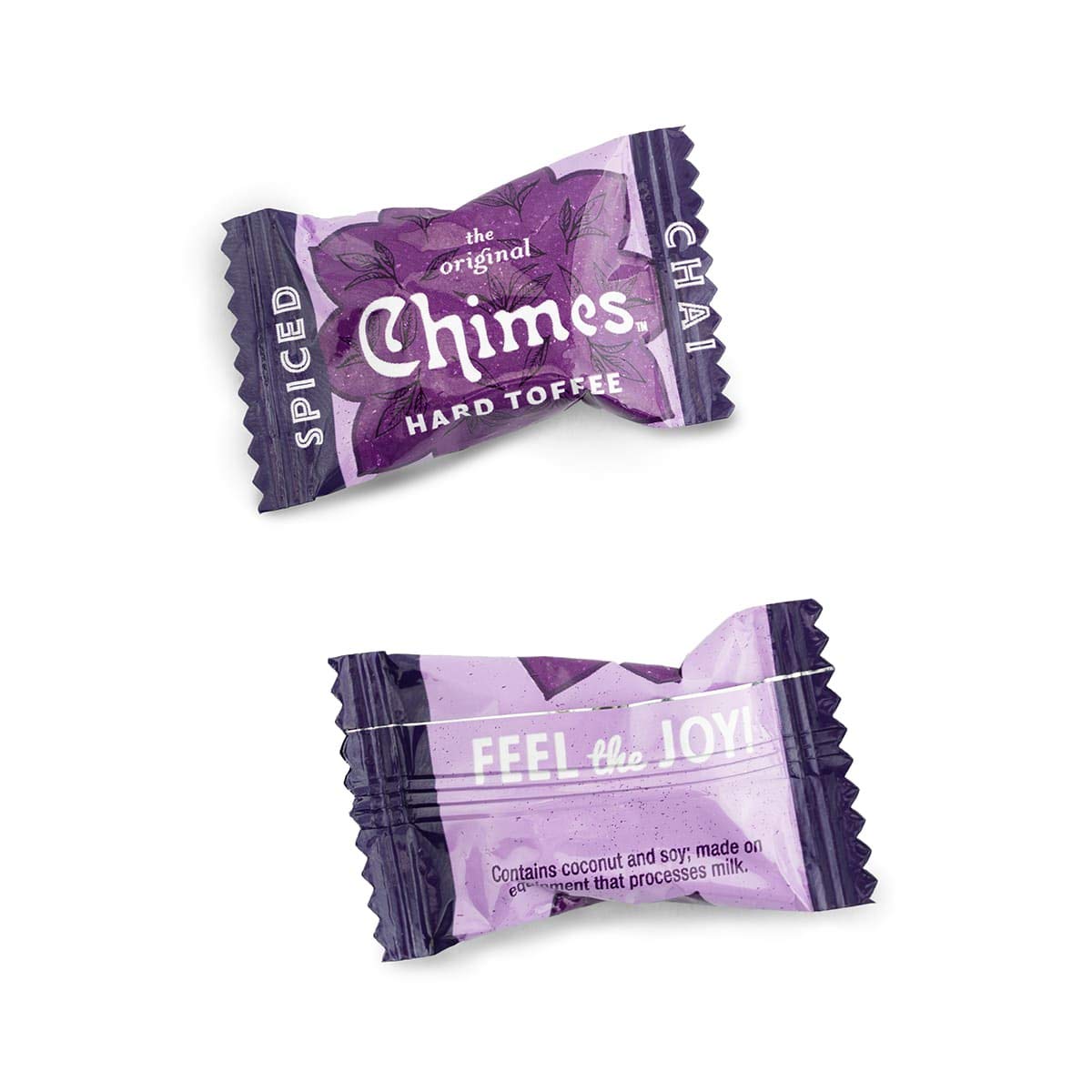 Chimes Coconut Spiced Chai Hard Toffee Candy (Pack of 2)
