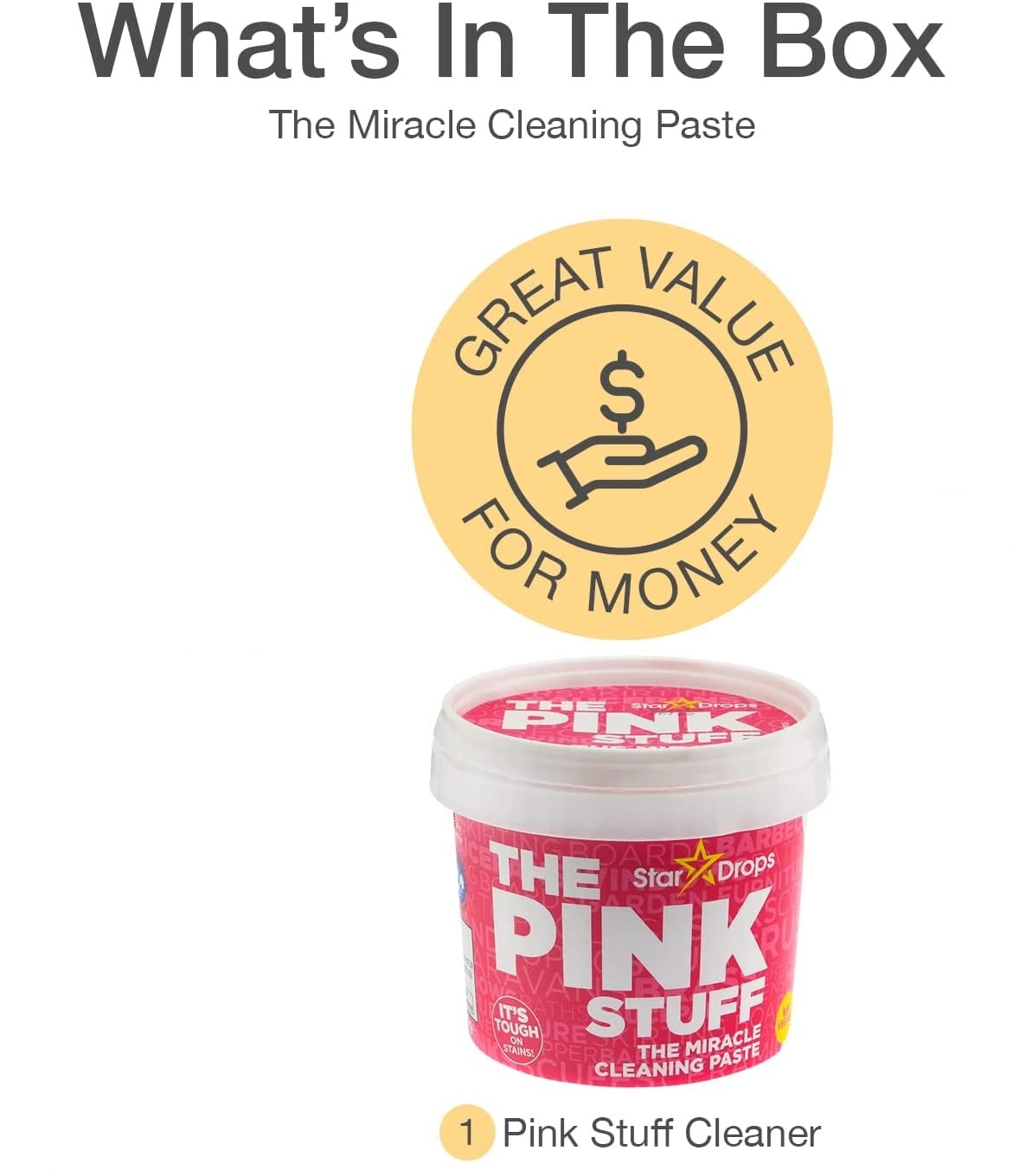 The Pink Stuff - The Miracle All Purpose Cleaning Paste… (Cream)