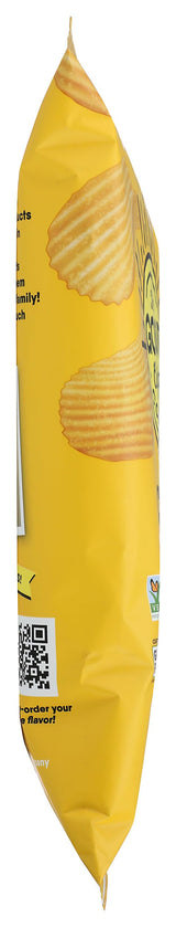 The Good Crisp Company, Chips Potato Crinkle Cut Sour Cream Cheddar, 5.5 Ounce