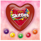 Skittles Original Filled Valentine's Day Hearts, Bite Size Candies, 1.07 oz, 12 Count