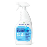 Wondercide - Multi-Surface Disinfectant Spray - Kills 99.99% Viruses & Bacteria - Fragrance Free Cleaner with Hypochlorous Acid for Home, Kitchen, Pet