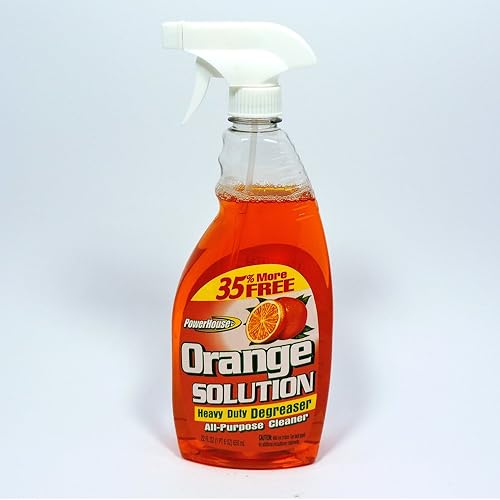 Personal Care Products Llc 90705-8 "PowerHouse" Orange Solution Heavy Duty Degreaser & All Purpose Cleaner with Trigger 22 Oz (Pack of 12)
