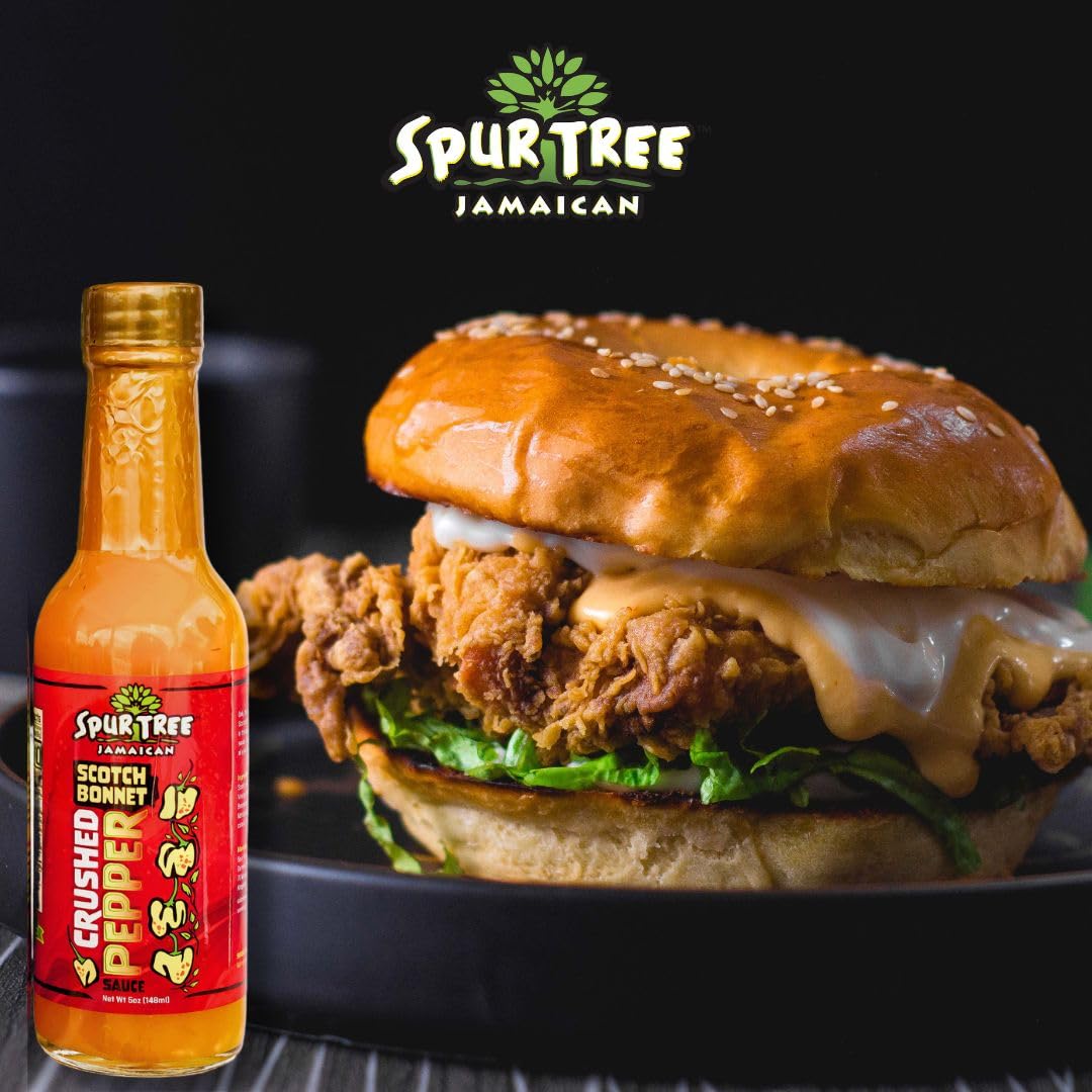 Spur Tree Jamaican Scotch Bonnet Pepper Sauce - Scotch Bonnet Hot Sauce for an Authentic Jamaican Experience - Scotch Bonnet Peppers to Spice Up Your